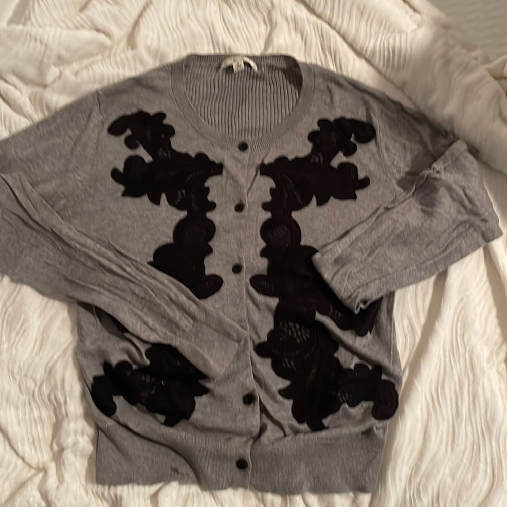 Embroidered cardigan